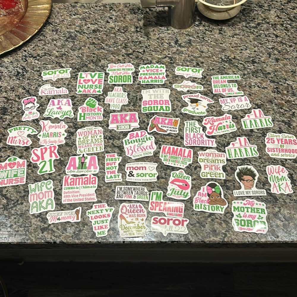 Aka alpha kappa alpha sorority stickers lot